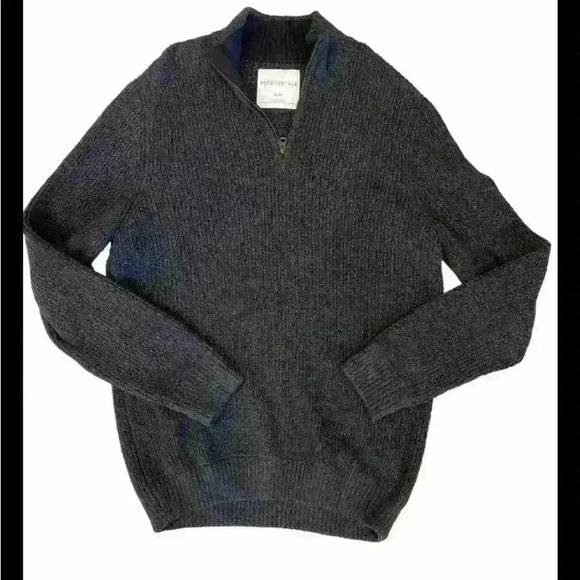 Men’s Aeropostale Quarter-Zip (Size XL/TG) grey - Picture 1 of 2